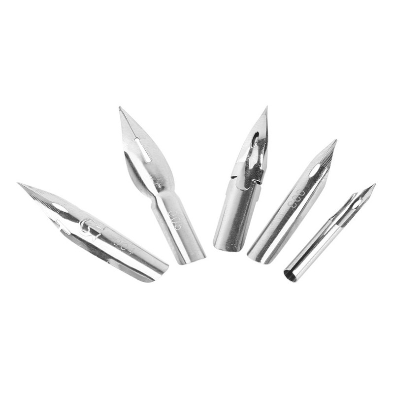 Dip Pen Set for Manga Cartoon Comic Drawing Painting,5 Dip