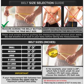 RDX Weight Lifting Belt Gym Fitness, Cowhide Leather, 4” 6” Padded Lumbar Back Support, 10 Adjustable Holes, Powerlifting Bodybuilding Deadlifts Squats Exercise Workout, Strength Training Equipment