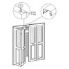 Prime-Line N 6544 Spring-Loaded Bi-Fold Door Top Guide Wheel (2