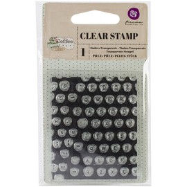 Prima Marketing No.2 Coffee Break Stamps, 2.5" by 3", Clear
