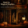 Witch Bookshelf Lantern for Book Nook Decor – Warm Hanging
