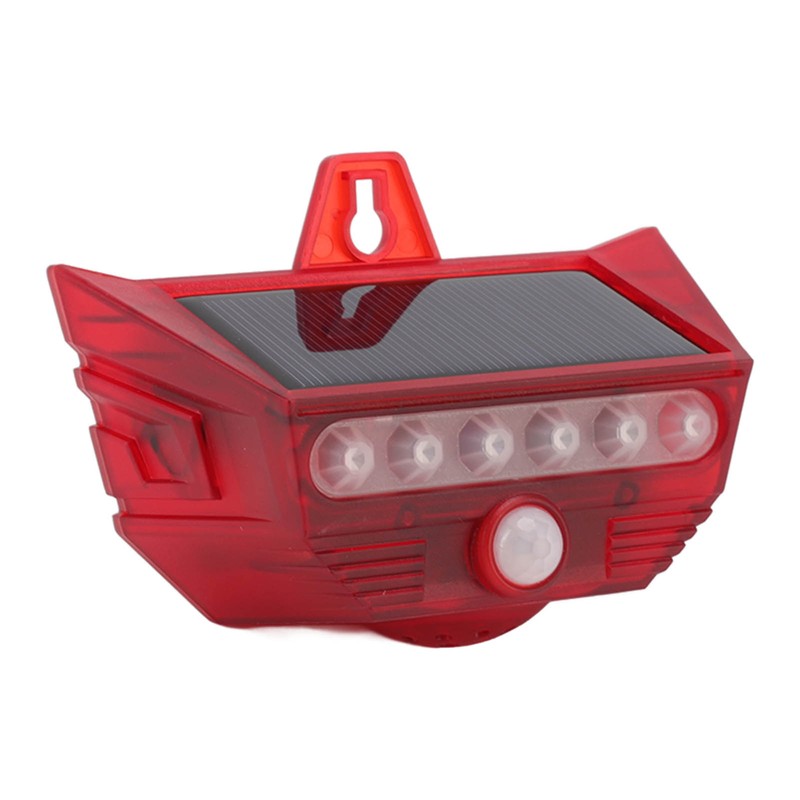 Solar Alarm Lamp Motion Sensor Security Solar Sound Alarm Siren
