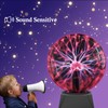 Comely 6 Inch Magic Plasma Lamp, Red Light Plasma Ball