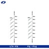 10/20 Packs 3 Feather & Fish Skin 6 Hooks Saltwater
