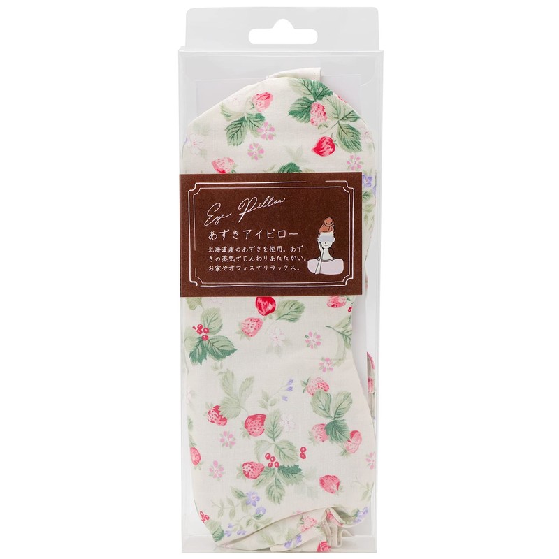 Koji Company 187432 Eye Mask, Azuki Eye Pillow, Hot, Made