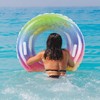 SEDEX Inflatable Ring, Transparent Swim Ring for Adults, Water Inflatable