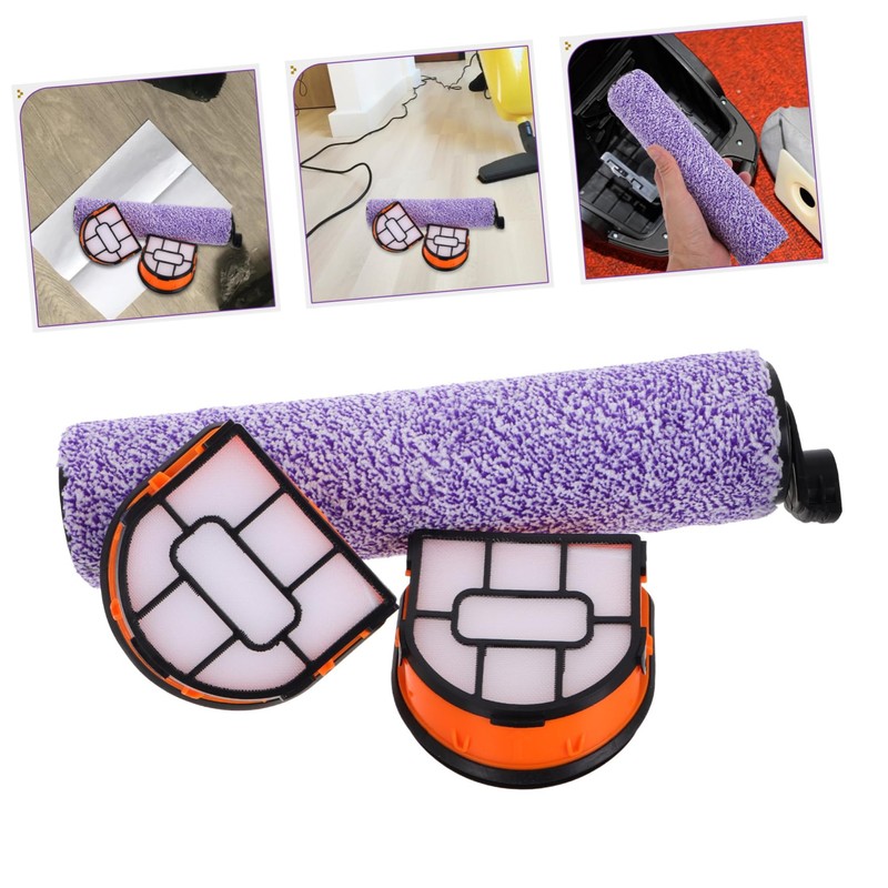 MERRYHAPY High Efficiency Vacuum Replacement Brush Roll Filters Aw201 Wd201