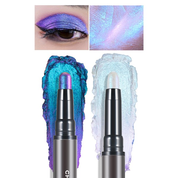 CHARMACY CHARMACY Multichrome 2 in 1 Cream Eyeshadow Stick, Waterproof