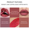 BestLand 3Pcs Matte Liquid Lipstick Set for Women - 24H
