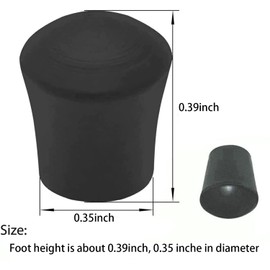 TanWillBe 8 PCS Trivet Rubber Pegs/Feet, Replacement for Trivets