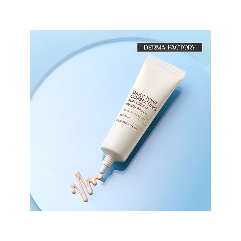 더마팩토리 데일리 톤 코렉팅 선크림 50g SPF50+ PA++++ Dermafactory Daily