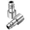 YOTOO 8pcs 1/4" BSP Air Line Connectors Euro Hose Compressor
