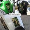 Tankpad Motorcycle Paint Protector Compatible for Kawasaki Z900 Gel Sticker