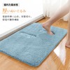 Bath Mat, Quick Drying, Water Absorbent, Washable, Anti-slip, Approx. 15.7