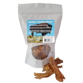 Great Dog Bison Achilles Tendon Chews 3/4 LB Bag - Sourced and Made in USA, Bison Tendons, Bison Tendon Chews, Tendon Chews for Dogs, Tendon Chews, Bison Treats for Dogs
