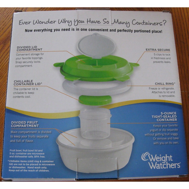 Weight Watchers Fruit Solution To-Go Lunchbox Cooler