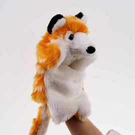 LOMTRATS Dog Rabbit Elephant Dove Dragon Goat Koala Panda Bear Sheep Cow Hand Puppets Plush Animals Toys for Imaginative Pretend Play Storytelling Gifts for Kids