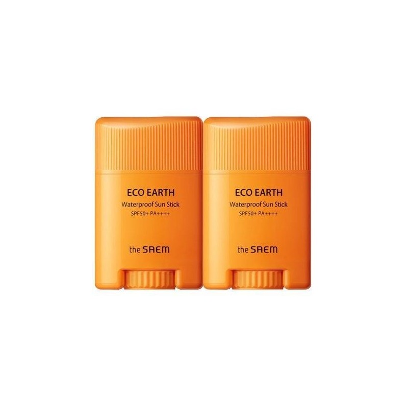 Theoncell [The Saem] Eco Earth Waterproof Sun Stick 17g+17g /