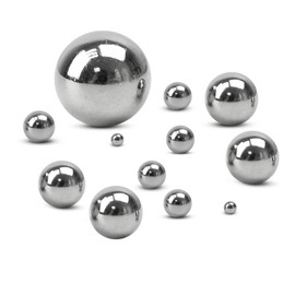 FEEIMOL Ball Bearing Balls, Stainless Steel, Metal Balls, Steel Balls, Ball Bearings, 8 mm (50 Pieces)