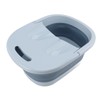 Foldable Foot Bath Basin with Massage Acupoint PP Silicone Foot
