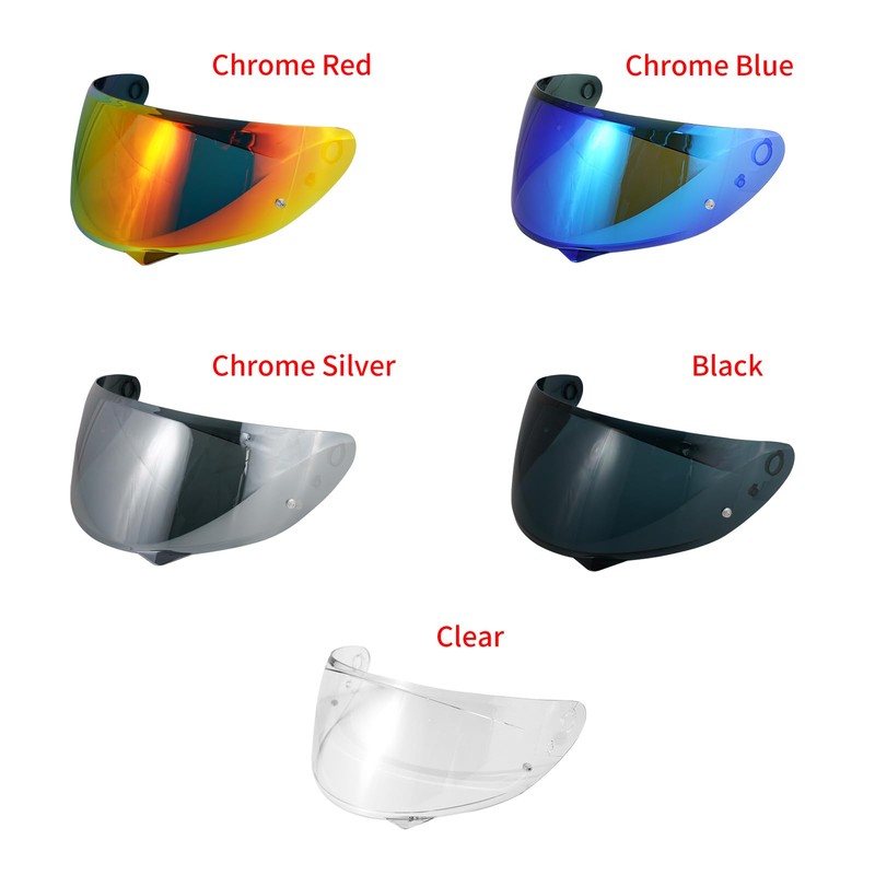 VCOROS HJ-34P Helmet Visor - HJ-34P Helemt Shield Visor Tinted