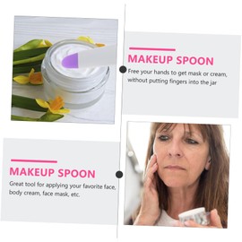 VICASKY 8pcs Facial Cream Spatula Mask Applicator for Smooth Mixing Sampling for Skincare Moisturizers Durable Easy to Use