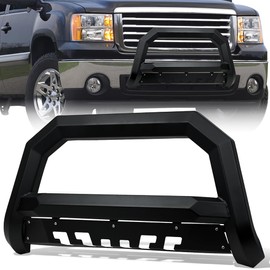 Stehlen 642167832195 Compatible with 2019-2023 Ford Ranger Advance Series Angular Bull Bar Guard with Skid Plate - Matte Black