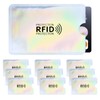 Xzeemo 10 x Credit Card Case, RFID Blocker Card Case,