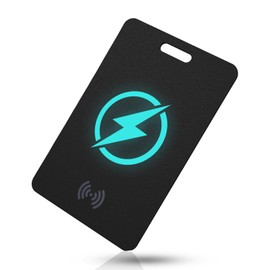 Qoosea Bluetooth Schlüsselfinder Objektfinder Brieftaschen-Tracker(Nur für iOS) für Geldbörse Schlüsselfinder Unterstützung kabelloses Laden