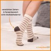 4 Pairs Alpaca Socks Men Women Winter Socks Warm Wool