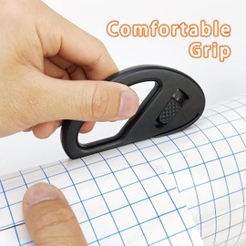 HangYa 3 Pack Sliding Gift Wrap Cutter, Paper Roll Cutter, Wrapping Paper Cutter, Used for Christmas, Birthday, Wedding, Party Gift Wrapping Paper