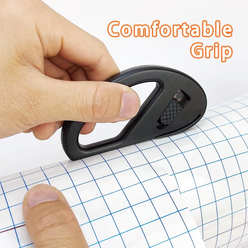 HangYa 3 Pack Sliding Gift Wrap Cutter, Paper Roll Cutter,