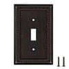 Henne Bery Sunken Pearls Decorative Wall Plate Switch Plate Outlet