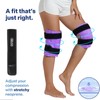 REVIX Reusable Knee Ice Pack Wrap for Post-Workout Recovery, Gel