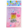 iscream Floating Glitter & Holographic Accent Book-Bound Lined-Page 5.75" Notebook