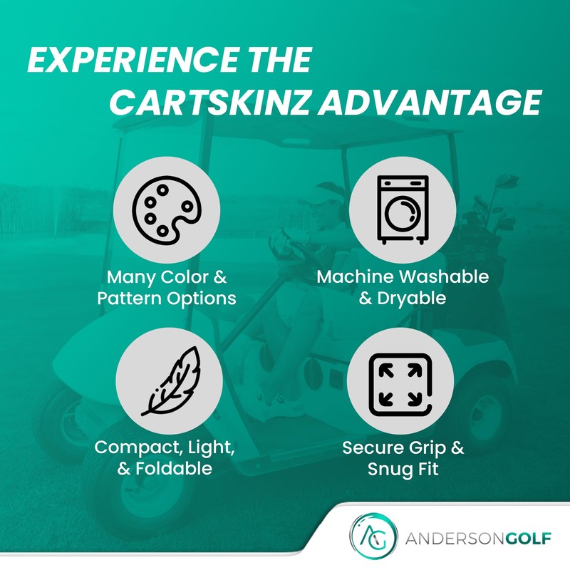 CartSkinz Neoprene Golf Cart Steering Wheel Cover - Universal Fit