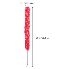 Flute Cleaning Brush Flute Wiper Tools Cleaning Brush for Piccolo Cleaning Swab for Instruments Flute Brush Tool Flute Polishing Cloth Cleaning Cloth 39c Small Hole Nylon