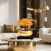 Bocnity Crystal Money Tree Feng Shui Bonsai Citrine/Yellow Crystal Money