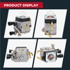 NIMTEK FS80R Carburetor Rebuild Kit for Stihl FS80 FS85 FS85R