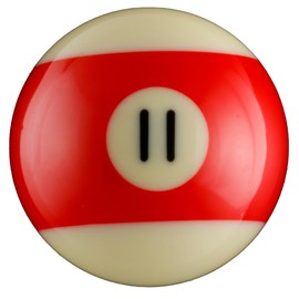 Southern Rec Supply SRS #11 Replacement 2-1/4 Pool Ball (Striped Red)