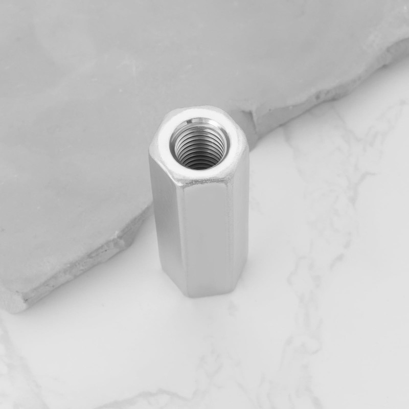 Create idea 4pcs M10 Right Thread Turnbuckle Nut 304 Stainless