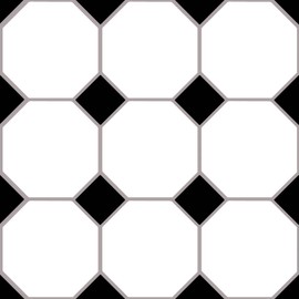 FloorPops Hudson Peel & Stick Floor Tiles, Black