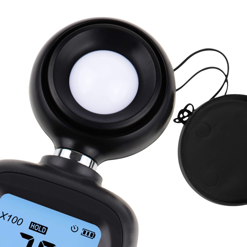 Lux Meter with Data Record, Digital Light Meter Illuminance Meter,