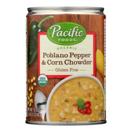 UD_Pacific Foods Case of 12-16.3 Oz-Fresh Vegetables Chwdr Poblano Corn