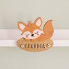 WONDEE Decorazione in Legno Personalizzabile con Nome per Porte e