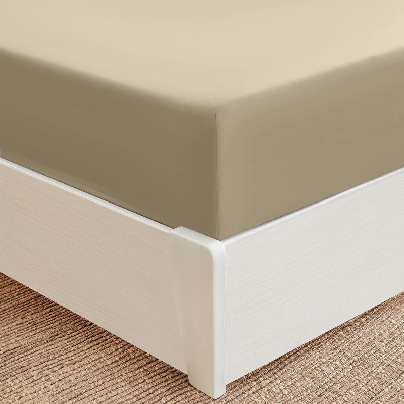 Hafaa Double Fitted Sheet – 25 cm Deep Easy Care