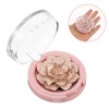 FOMIYES 3d Sculpted Highlighter Powder Palette for Face Cheeks Shimmering