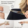 Posadina Natural Stone Phone Charm, Beaded Healing Phone Wrist Strap,