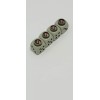 Valve Stem Caps (4 pack) Bronze (Square)