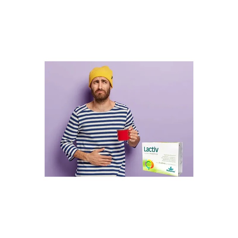 Pack 3 Lactiv Inulina Y Probioticos 6 Sobres 1 G